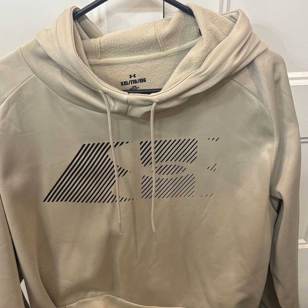 Under Armour Men's Beige Hoodie